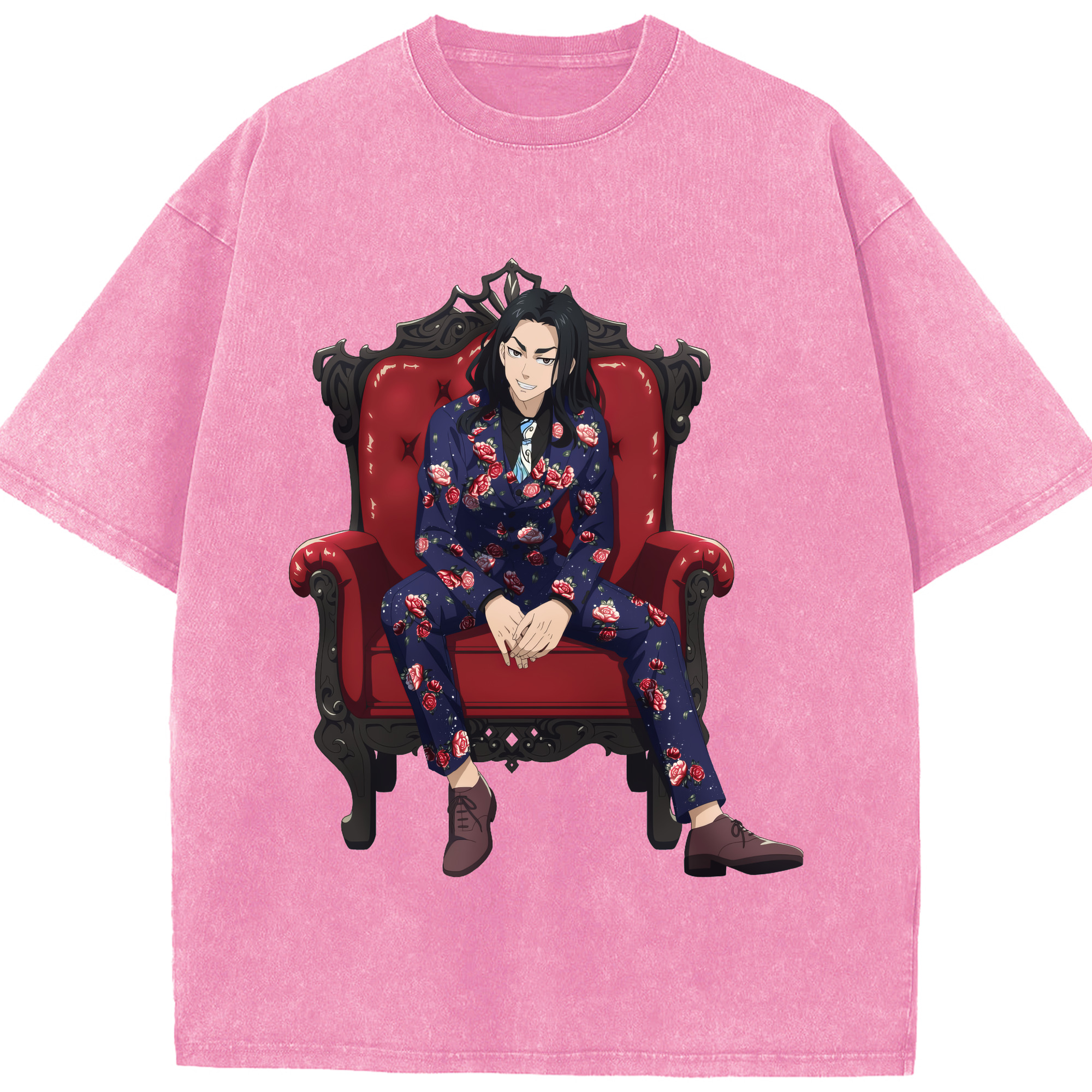 （画像用） 東京リベンジャーズ Tokyo Revengers 綿100% ヴィンテージ風 半袖Tシャツ（フロントプリント）